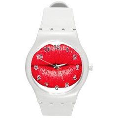 Oooooh Round Plastic Sport Watch (m)