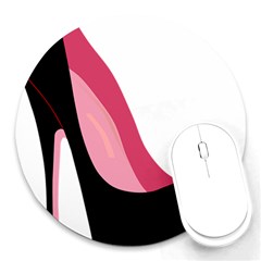 Stiletto  Round Mousepads by StarvingArtisan