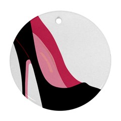 Stiletto  Round Ornament (two Sides)