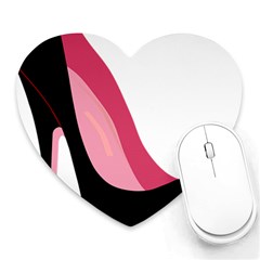 Stiletto  Heart Mousepads by StarvingArtisan