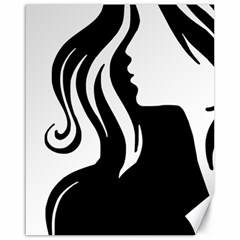 Long Haired Sexy Woman  Canvas 16  X 20   by StarvingArtisan