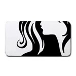 Long Haired Sexy Woman  Medium Bar Mats 16 x8.5  Bar Mat