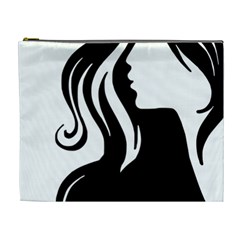 Long Haired Sexy Woman  Cosmetic Bag (xl) by StarvingArtisan