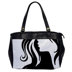 Long Haired Sexy Woman  Office Handbags