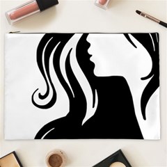 Long Haired Sexy Woman  Cosmetic Bag (xxl) 