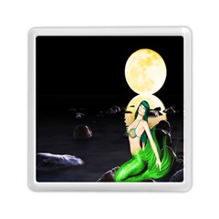 Sexy Mermaid In The Moonlight Memory Card Reader (square)  by StarvingArtisan