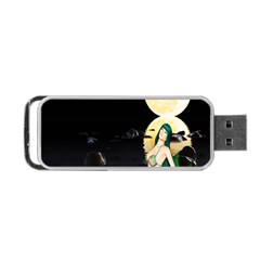 Sexy Mermaid In The Moonlight Portable Usb Flash (one Side) by StarvingArtisan