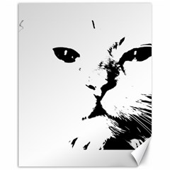 Cat Canvas 11  X 14   by StarvingArtisan