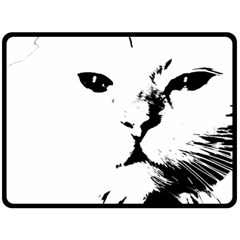 Cat Fleece Blanket (large)  by StarvingArtisan