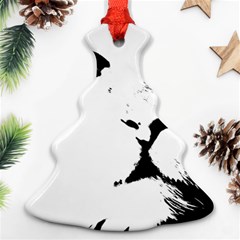 Cat Christmas Tree Ornament (two Sides) by StarvingArtisan