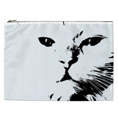 Cat Cosmetic Bag (xxl)  by StarvingArtisan