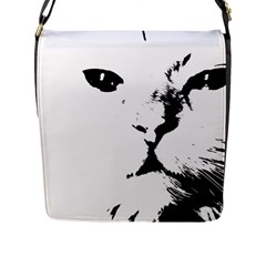 Cat Flap Messenger Bag (l)  by StarvingArtisan