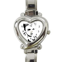 Cupid s Heart Heart Italian Charm Watch by StarvingArtisan