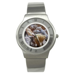 Seashells Stainless Steel Watch by StarvingArtisan