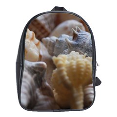 Seashells School Bag (xl) by StarvingArtisan