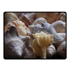 Seashells Double Sided Fleece Blanket (small)  by StarvingArtisan