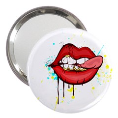 Bit Your Tongue 3  Handbag Mirrors by StarvingArtisan