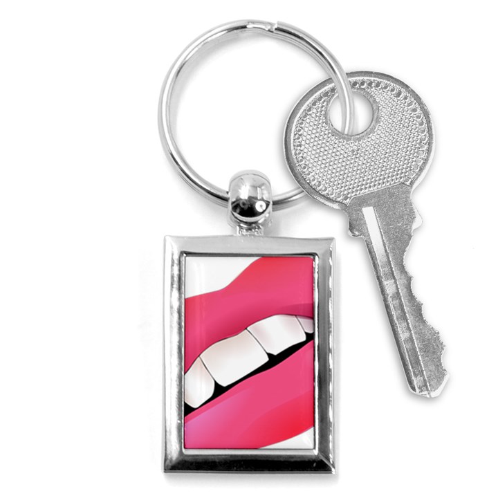 Smile Key Chains (Rectangle) 