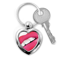 Smile Key Chains (heart)  by StarvingArtisan