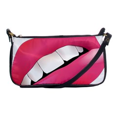 Smile Shoulder Clutch Bags by StarvingArtisan