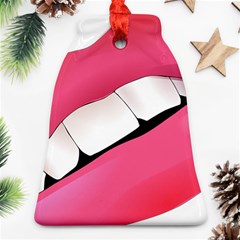 Smile Bell Ornament (two Sides) by StarvingArtisan