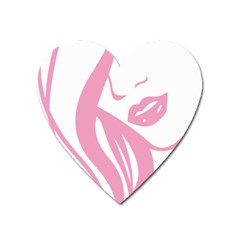 Pinky Heart Magnet by StarvingArtisan