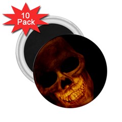 Skull 2 25  Magnets (10 Pack)  by StarvingArtisan