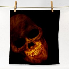 Skull Face Towel by StarvingArtisan