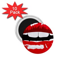 Sexy Mouth  1 75  Magnets (10 Pack)  by StarvingArtisan