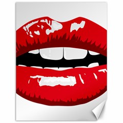 Sexy Mouth  Canvas 12  X 16   by StarvingArtisan