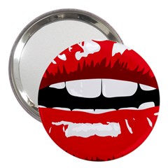 Sexy Mouth  3  Handbag Mirrors