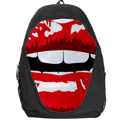 Sexy Mouth  Backpack Bag by StarvingArtisan