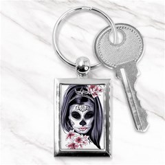 Sugar Skull Key Chains (rectangle) 