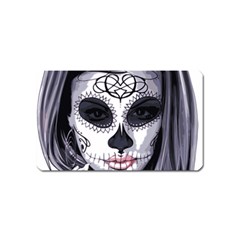 Sugar Skull Magnet (name Card) by StarvingArtisan