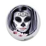 Sugar Skull 4-Port USB Hub (One Side) Front