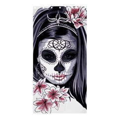 Sugar Skull Shower Curtain 36  X 72  (stall)  by StarvingArtisan