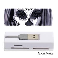 Sugar Skull Memory Card Reader (stick)  by StarvingArtisan