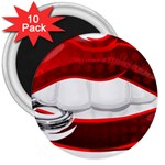 Bite Me 3  Magnets (10 pack)  Front