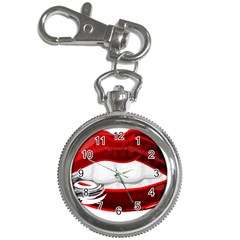 Bite Me Key Chain Watches by StarvingArtisan