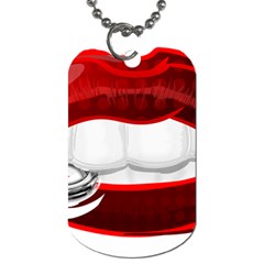 Bite Me Dog Tag (Two Sides)