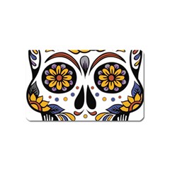 Sugar Skull Magnet (name Card)