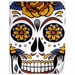 Sugar Skull Canvas 18  X 24   by StarvingArtisan