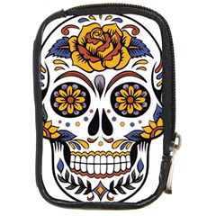 Sugar Skull Compact Camera Cases by StarvingArtisan