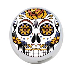 Sugar Skull 4-port Usb Hub (one Side) by StarvingArtisan