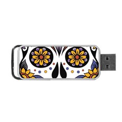 Sugar Skull Portable Usb Flash (one Side) by StarvingArtisan