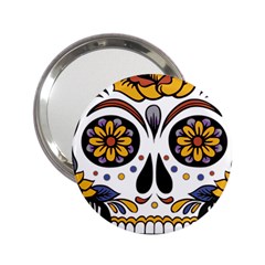 Sugar Skull 2 25  Handbag Mirrors by StarvingArtisan