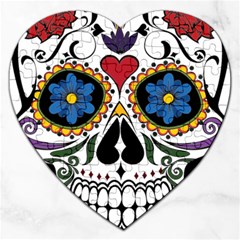 Cranium Sugar Skull Jigsaw Puzzle (heart) by StarvingArtisan