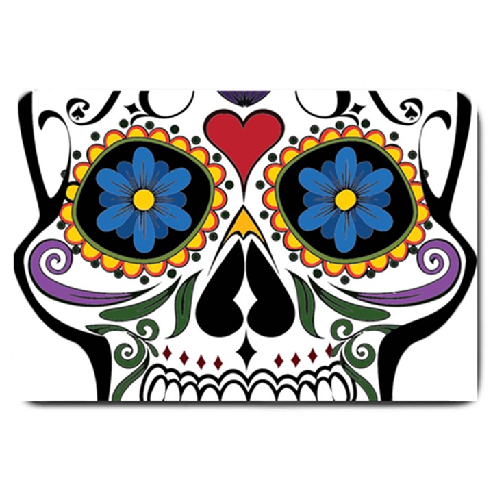 Cranium Sugar Skull Large Doormat 