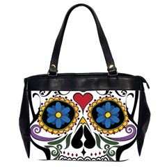 Cranium Sugar Skull Office Handbags (2 Sides)  by StarvingArtisan