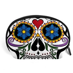 Cranium Sugar Skull Accessory Pouches (large)  by StarvingArtisan